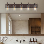 Applique murale style ferme pour salle de bain