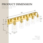 Applique murale style ferme pour salle de bain