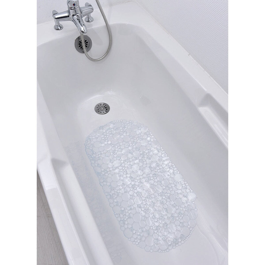 Tapis de bain ovale antidérapant Bubbles 28 L x 15 l