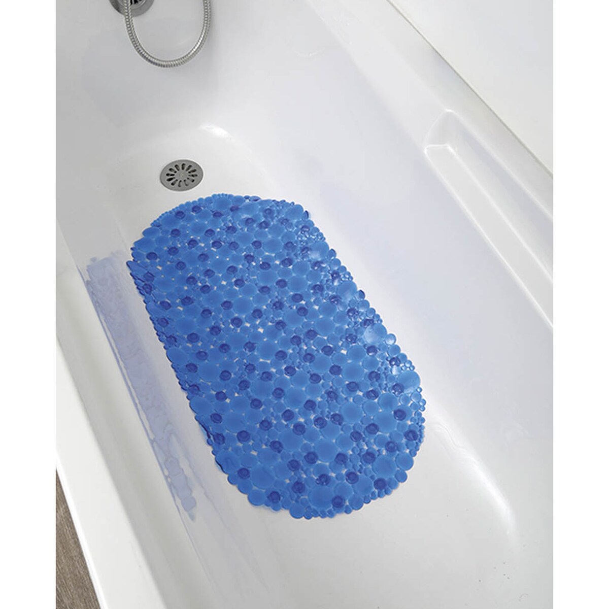 Tapis de bain ovale antidérapant Bubbles 28 L x 15 l