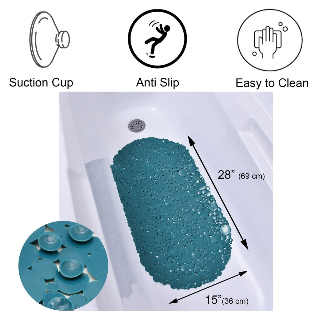 Tapis de bain ovale antidérapant Bubbles 28 L x 15 l
