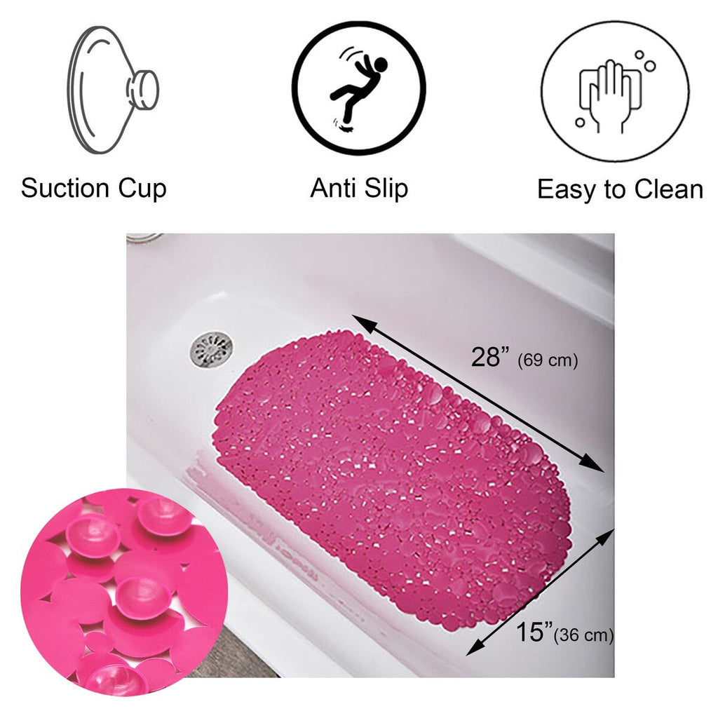 Tapis de bain ovale antidérapant Bubbles 28 L x 15 l