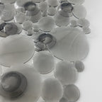 Tapis de bain ovale antidérapant Bubbles 28 L x 15 l