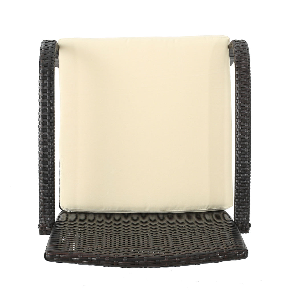 Ensemble de salle à manger d'extérieur Bavaro 7 pièces en acacia par Christopher Knight Home