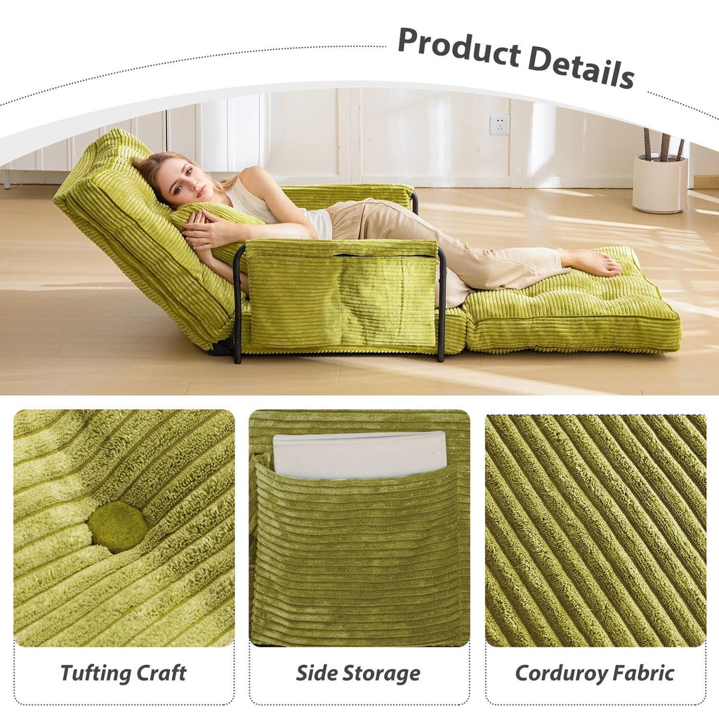 Canapé-lit poire, canapé-lit de sol - 30 x 25,6