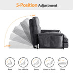 Canapé-lit poire, canapé-lit de sol - 30 x 25,6