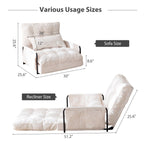 Canapé-lit poire, canapé-lit de sol - 30 x 25,6