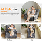 Canapé-lit poire, canapé-lit de sol - 30 x 25,6