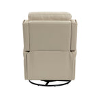 Ensemble de 2 fauteuils inclinables de salon Beatriz avec base en métal