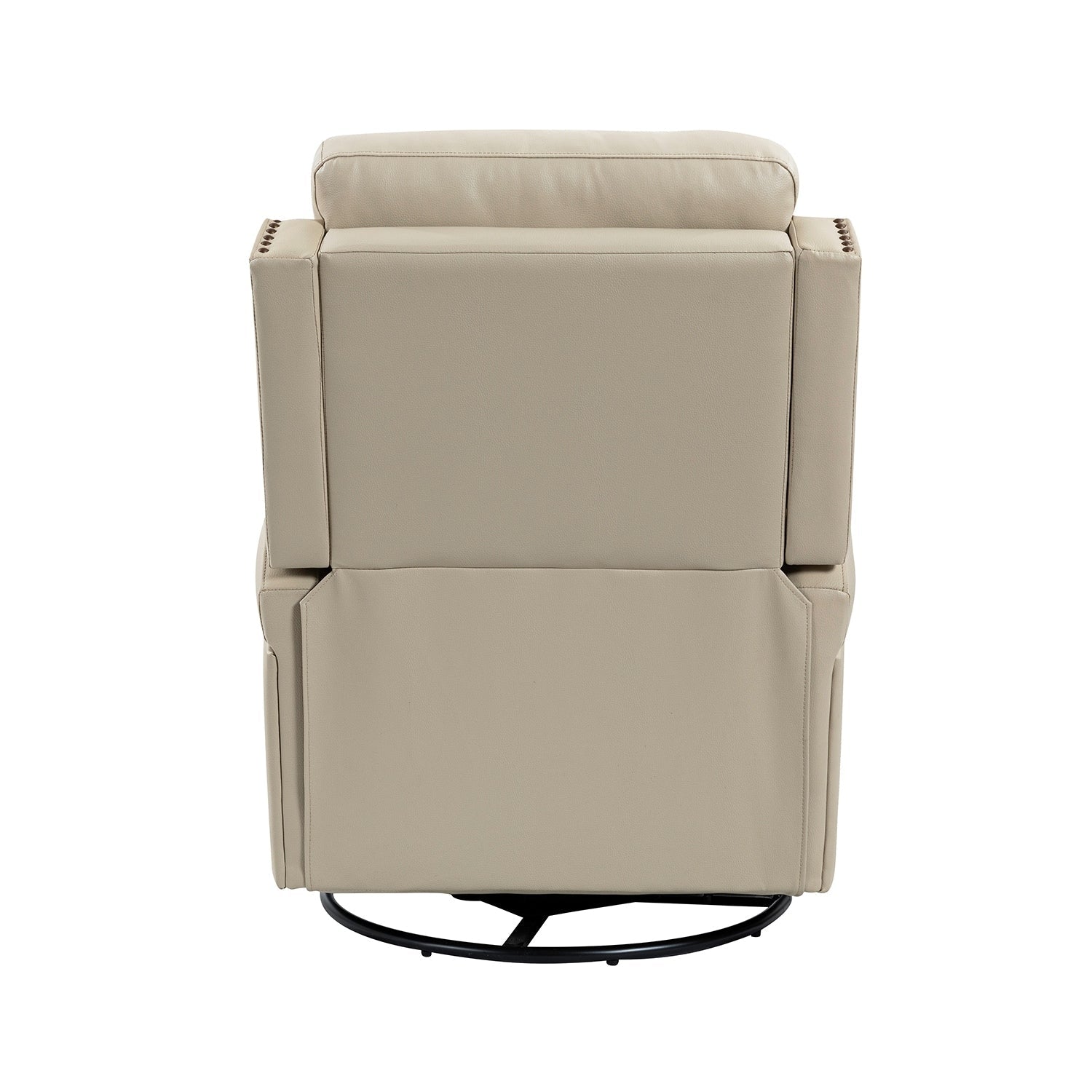 Ensemble de 2 fauteuils inclinables de salon Beatriz avec base en métal