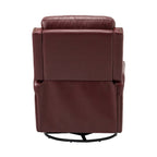 Ensemble de 2 fauteuils inclinables de salon Beatriz avec base en métal