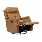 Ensemble de 2 fauteuils inclinables de salon Beatriz avec base en métal