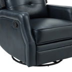 Ensemble de 2 fauteuils inclinables de salon Beatriz avec base en métal