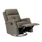 Ensemble de 2 fauteuils inclinables de salon Beatriz avec base en métal