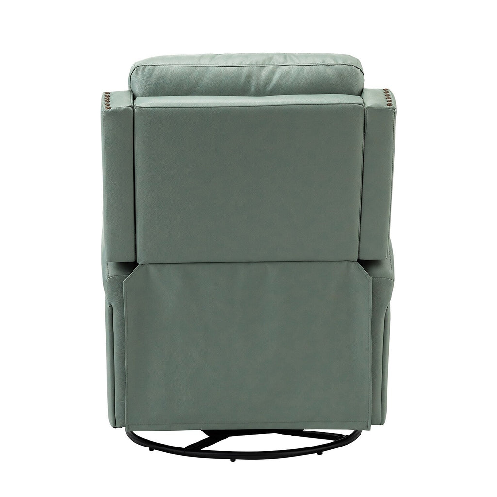 Ensemble de 2 fauteuils inclinables de salon Beatriz avec base en métal