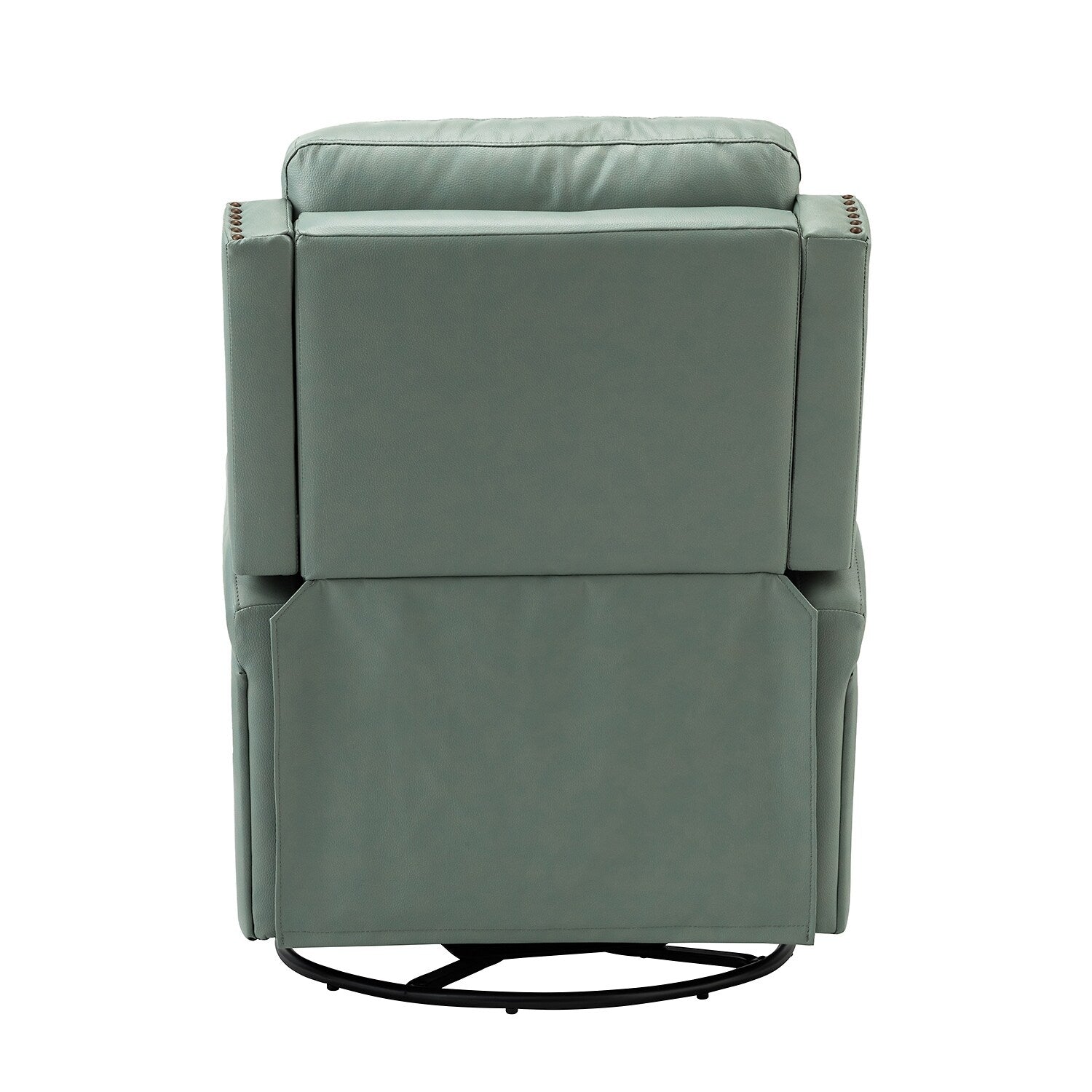 Ensemble de 2 fauteuils inclinables de salon Beatriz avec base en métal