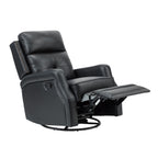 Ensemble de 2 fauteuils inclinables de salon Beatriz avec base en métal