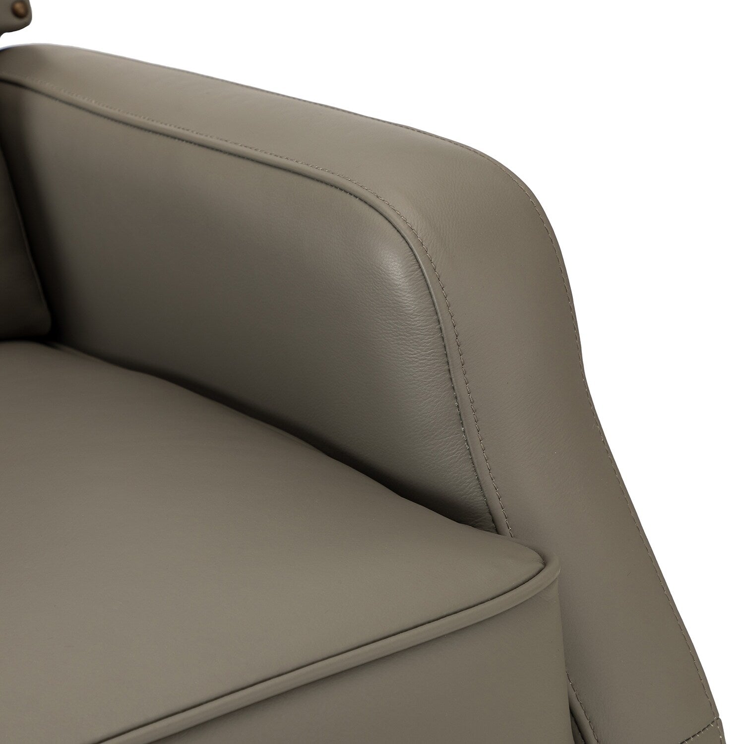 Ensemble de 2 fauteuils inclinables de salon Beatriz avec base en métal