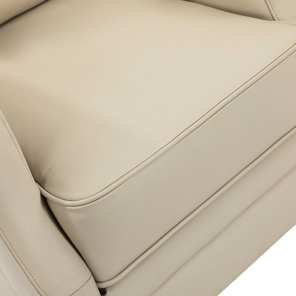 Ensemble de 2 fauteuils inclinables de salon Beatriz avec base en métal