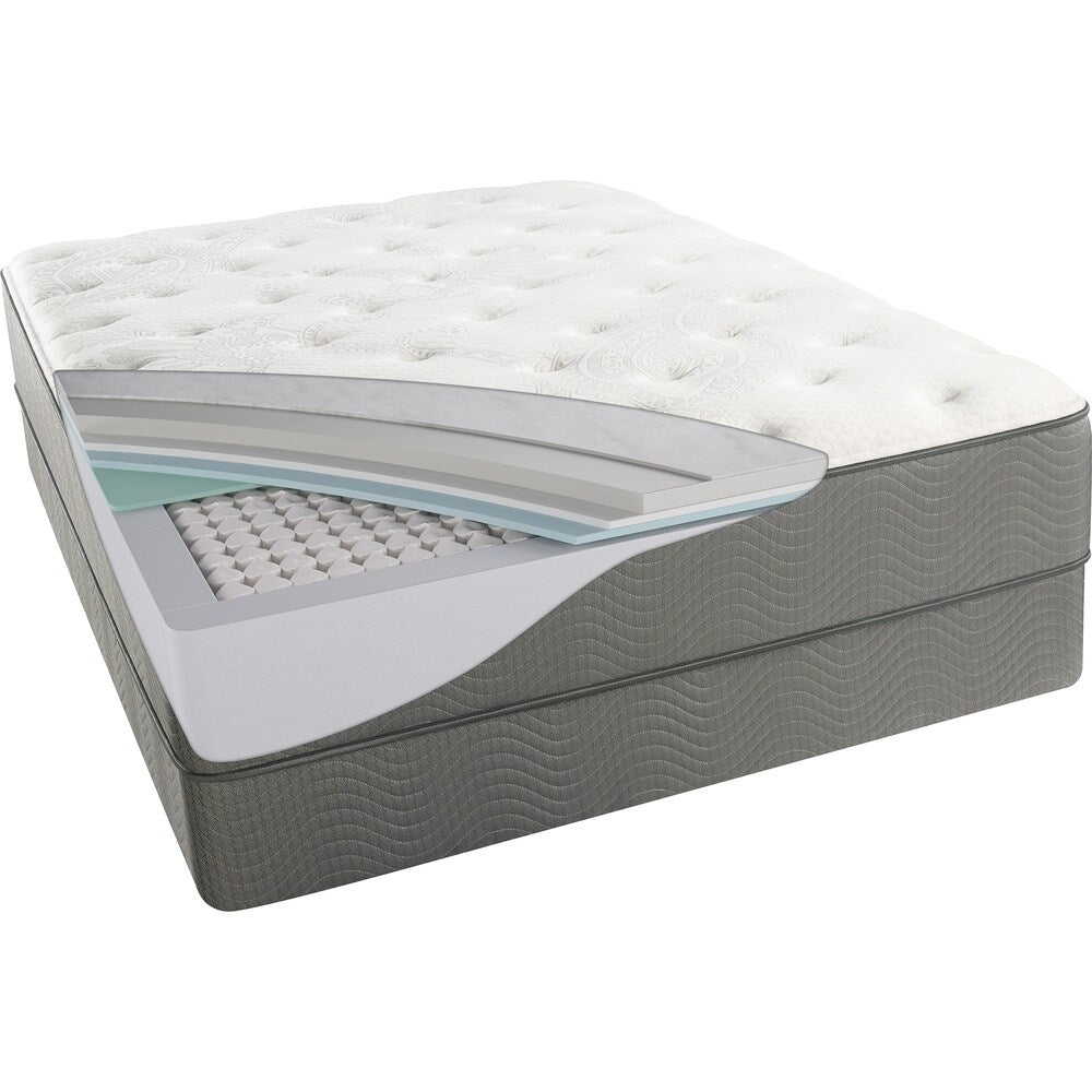 Ensemble matelas à ressorts fermes de luxe BeautySleep Kerri 12 pouces, taille king size, Californie - N/A