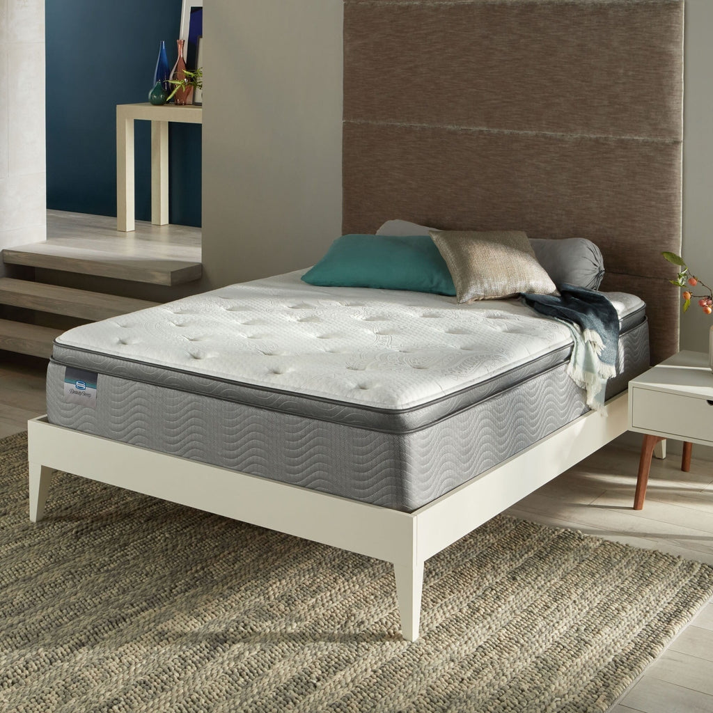 Ensemble matelas BeautySleep Swanson 12 de luxe à plateau-coussin ferme pour lit simple - N/A