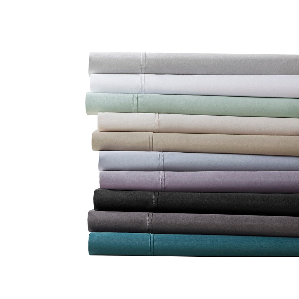 Ensemble de draps rafraîchissants en coton mélangé 600 fils Beautyrest, 4 pièces