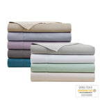 Ensemble de draps rafraîchissants en coton mélangé 600 fils Beautyrest, 4 pièces