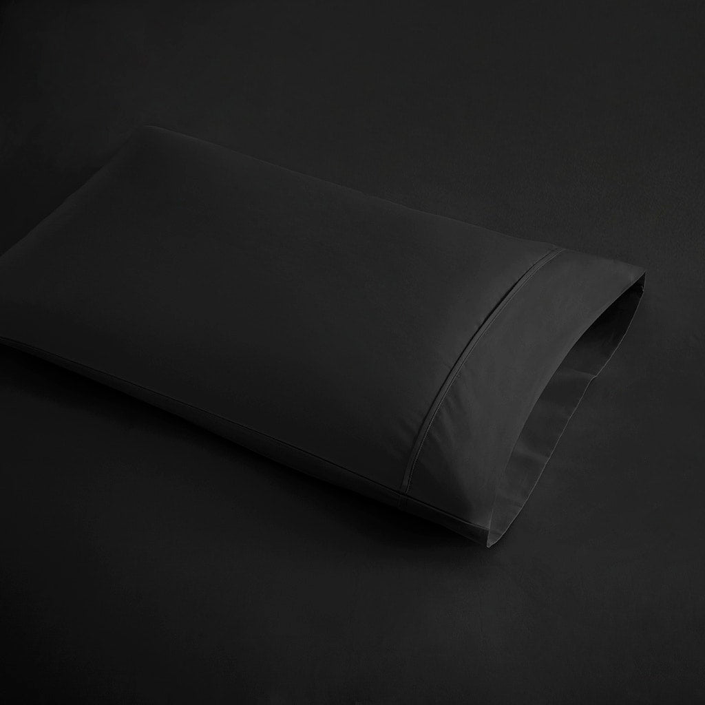 Ensemble de draps rafraîchissants en coton mélangé 600 fils Beautyrest, 4 pièces