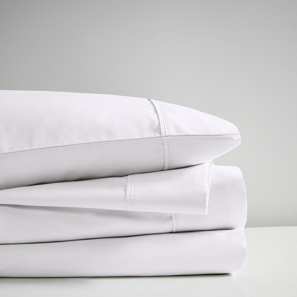 Ensemble de draps rafraîchissants en coton mélangé 600 fils Beautyrest, 4 pièces