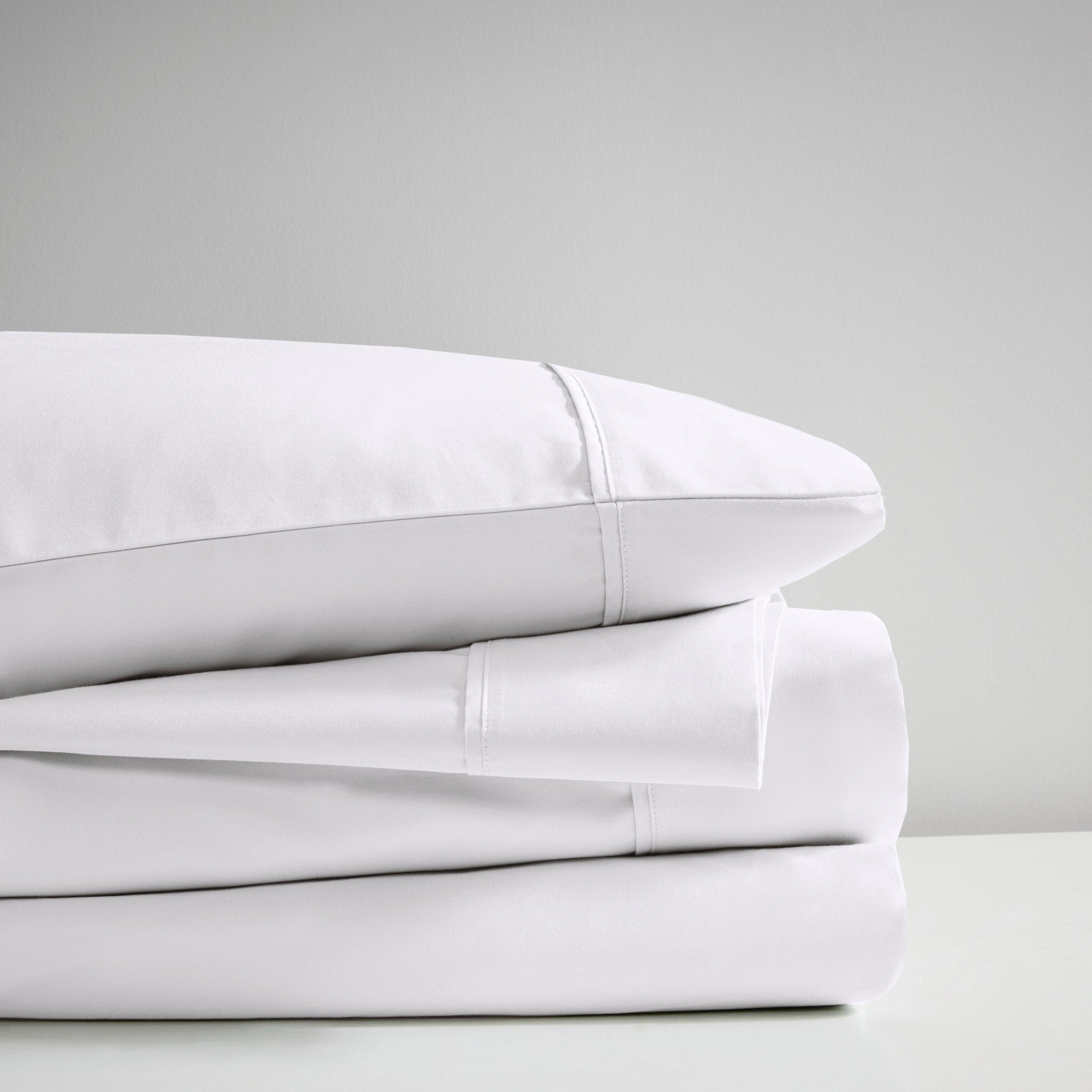 Ensemble de draps rafraîchissants en coton mélangé 600 fils Beautyrest, 4 pièces