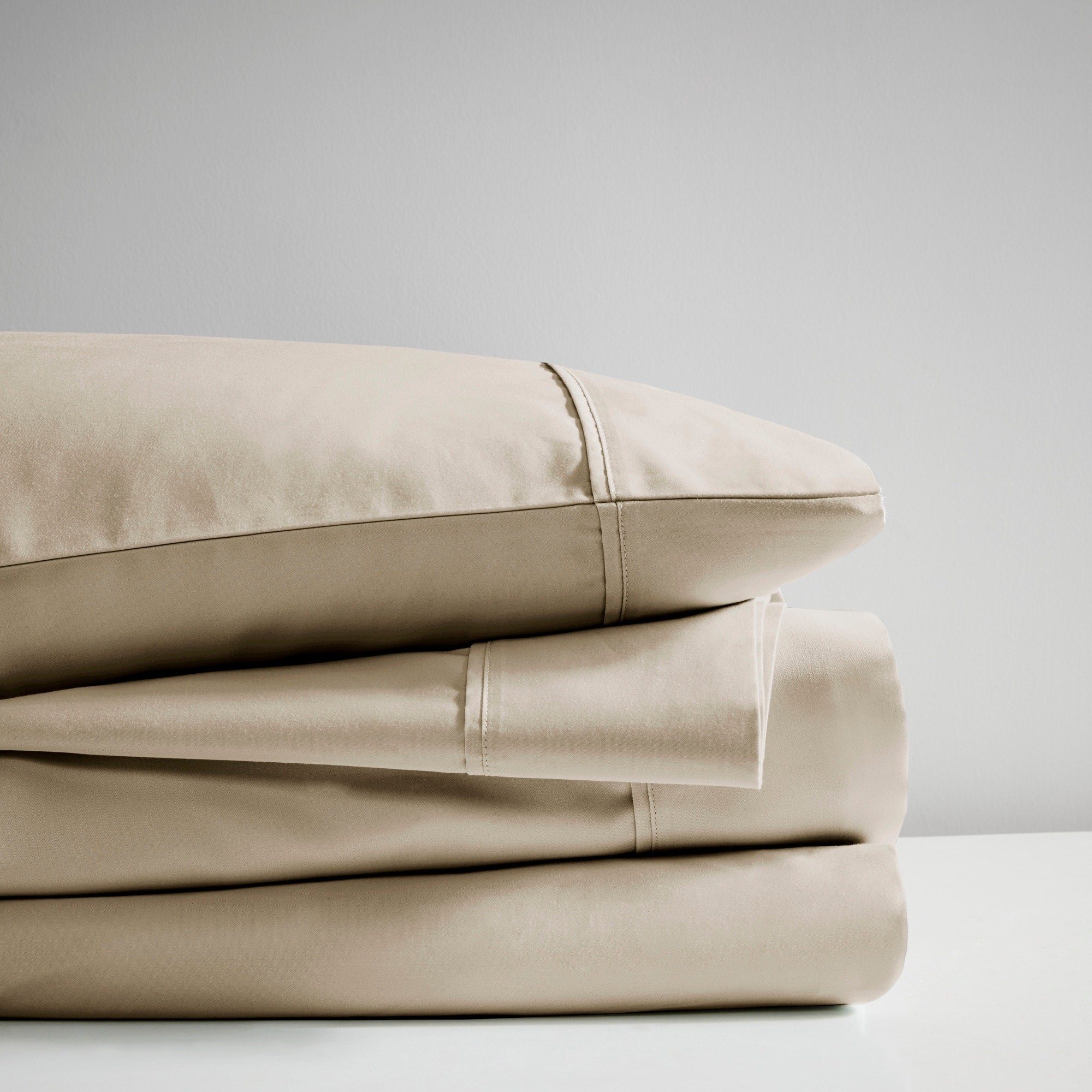 Ensemble de draps rafraîchissants en coton mélangé 600 fils Beautyrest, 4 pièces