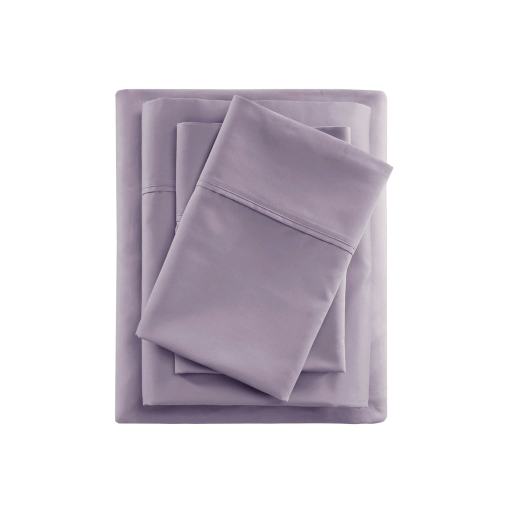 Ensemble de draps rafraîchissants en coton mélangé 600 fils Beautyrest, 4 pièces
