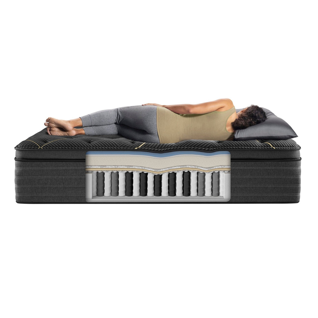 Matelas Beautyrest Black K-Class 15,75 ferme à plateau-coussin