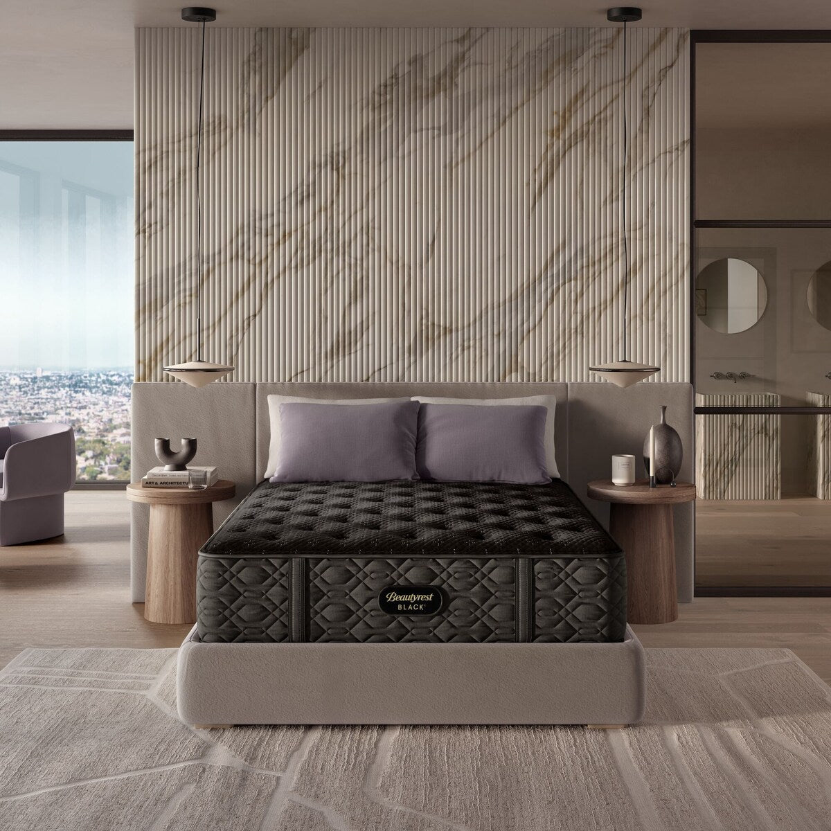 Matelas Beautyrest Black Series Three 15,25" Medium