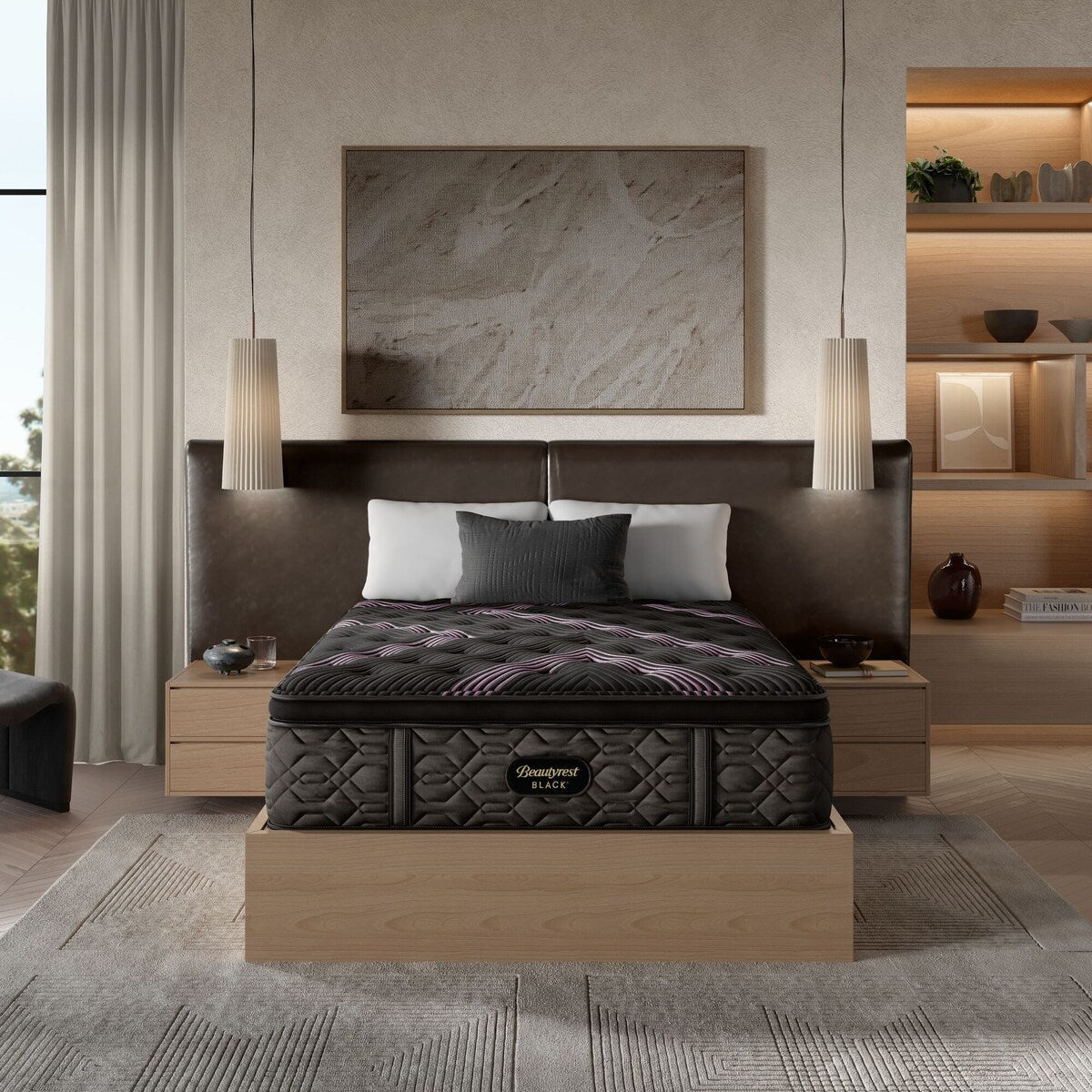 Matelas à plateau-coussin moelleux Beautyrest Black Series Two 16,25 po