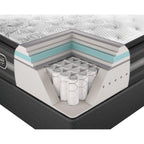 Ensemble matelas ferme de luxe Beautyrest Desiree Black Queen - N/A