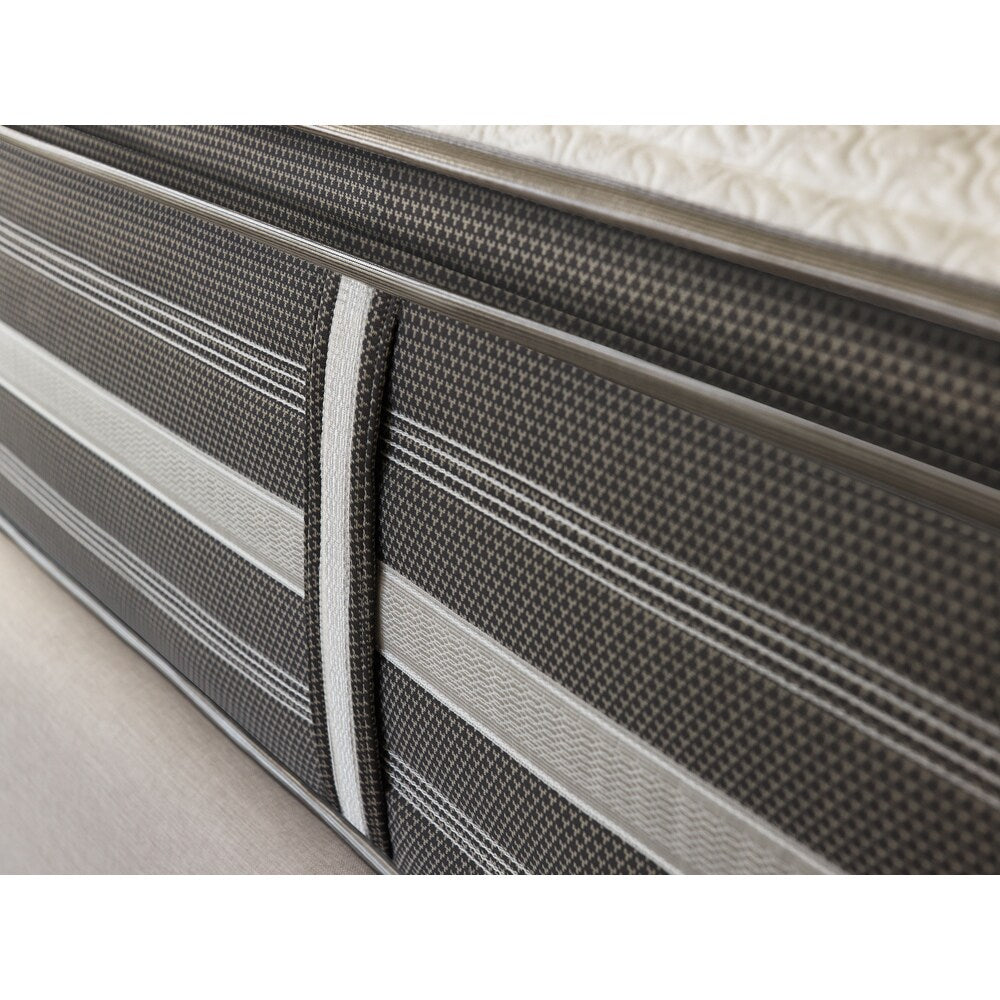 Ensemble de matelas Beautyrest Hybrid Gibson Circle de luxe ferme pour grand lit 