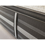 Ensemble de matelas Beautyrest Hybrid Gibson Circle de luxe ferme pour grand lit 