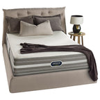 Ensemble de matelas Beautyrest Hybrid Gibson Circle de luxe ferme pour grand lit 