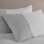 Parure de lit 3 pièces en gaze surdimensionnée Beautyrest Miro (coussin non inclus)