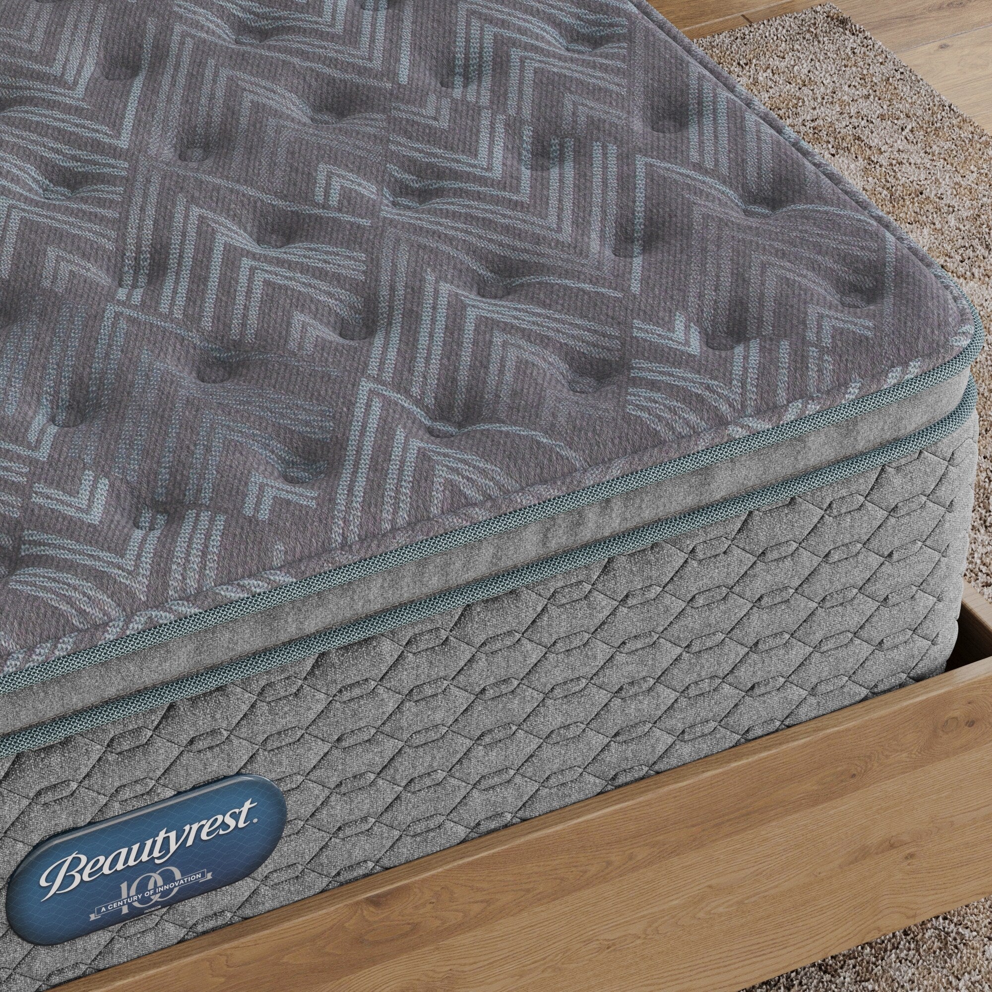 Matelas à plateau-coussin moyen Beautyrest Opulent Rest