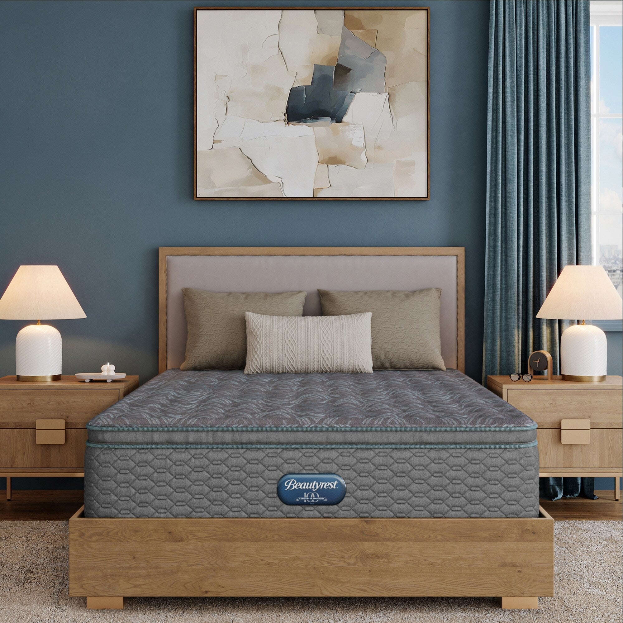 Matelas à plateau-coussin moyen Beautyrest Opulent Rest
