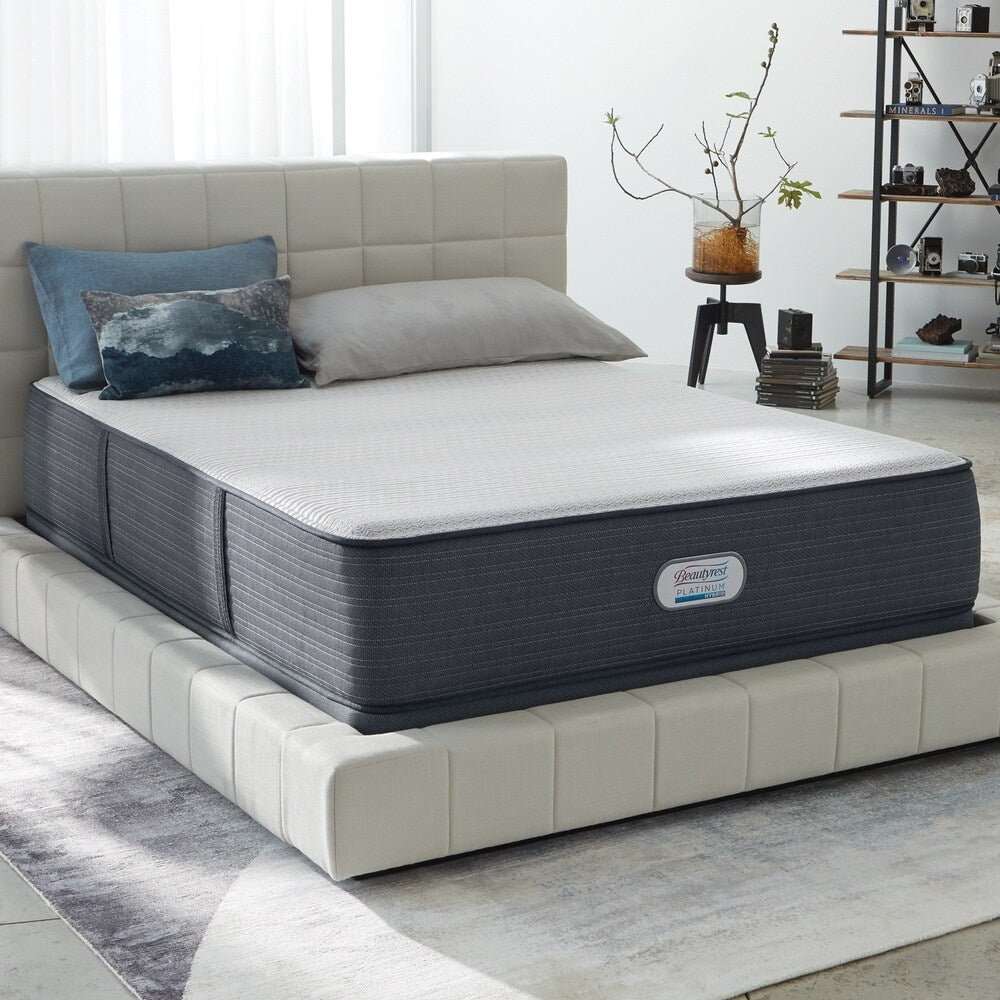 Ensemble matelas à ressorts Beautyrest Platinum Brayford Creek de 13 pouces, ferme et de luxe, format king size californien - N/A