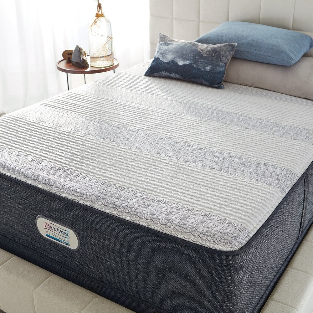 Ensemble matelas à ressorts Beautyrest Platinum Brayford Creek de 13 pouces, ferme et de luxe, format king size californien - N/A