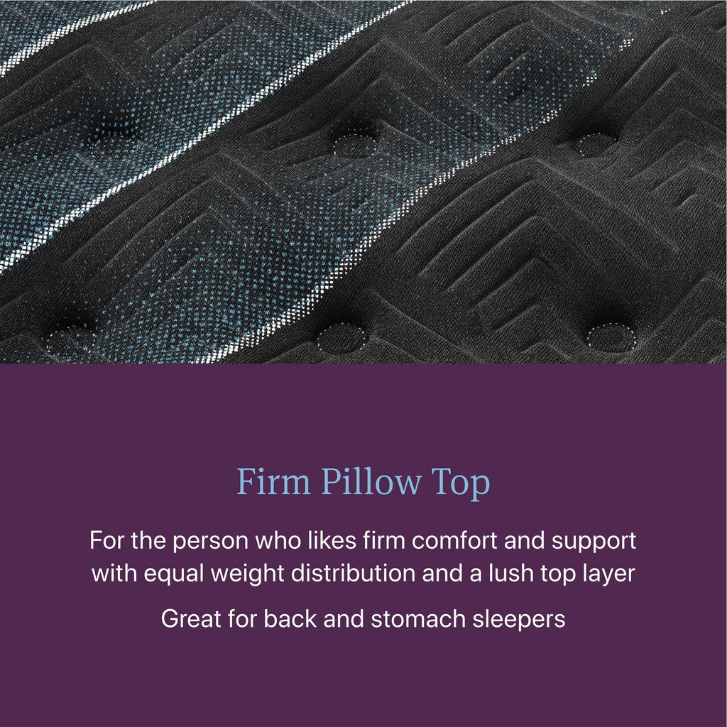 Matelas Beautyrest World Class niveau quatre ferme à plateau-coussin