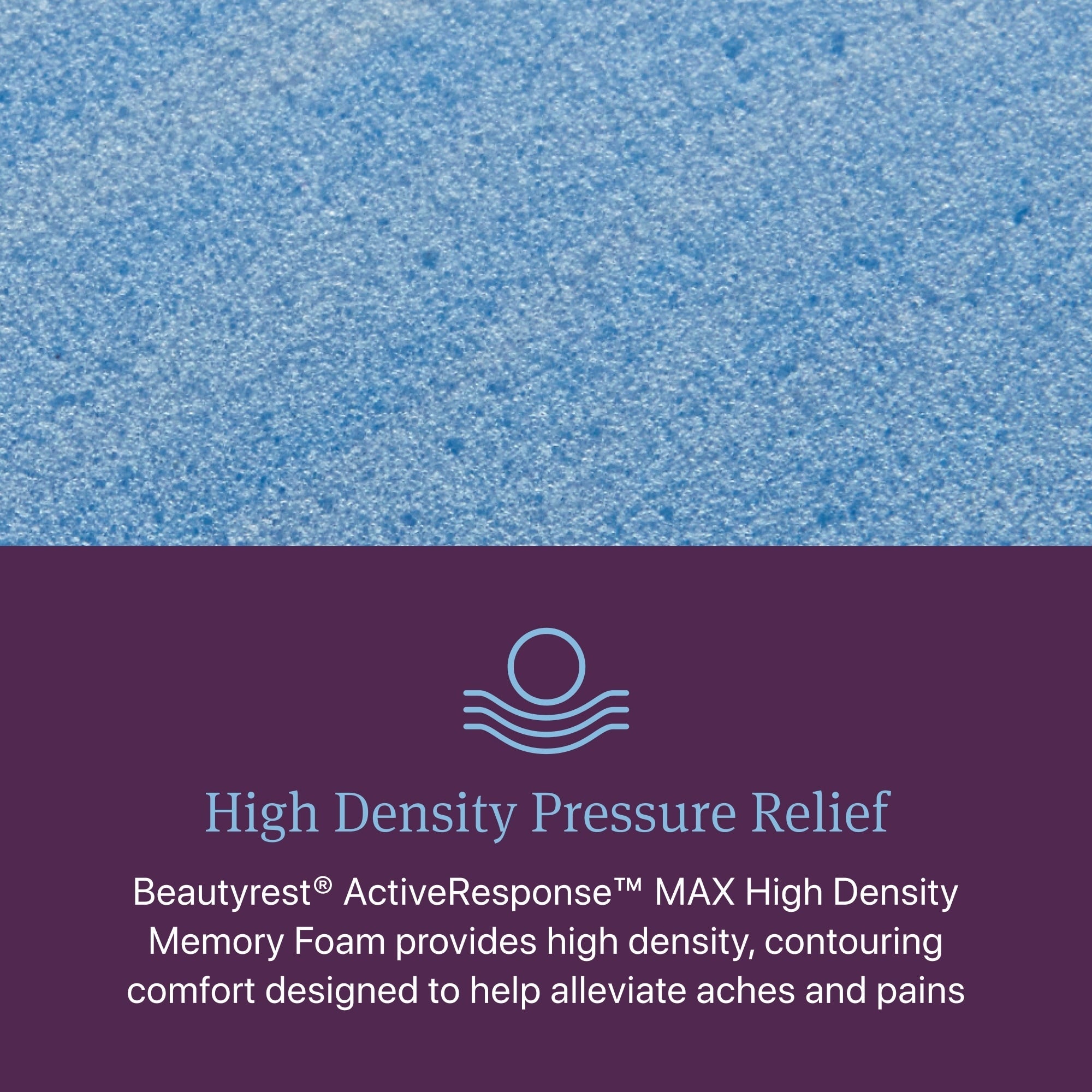 Matelas hybride ferme Beautyrest World Class Level Four - Bleu foncé