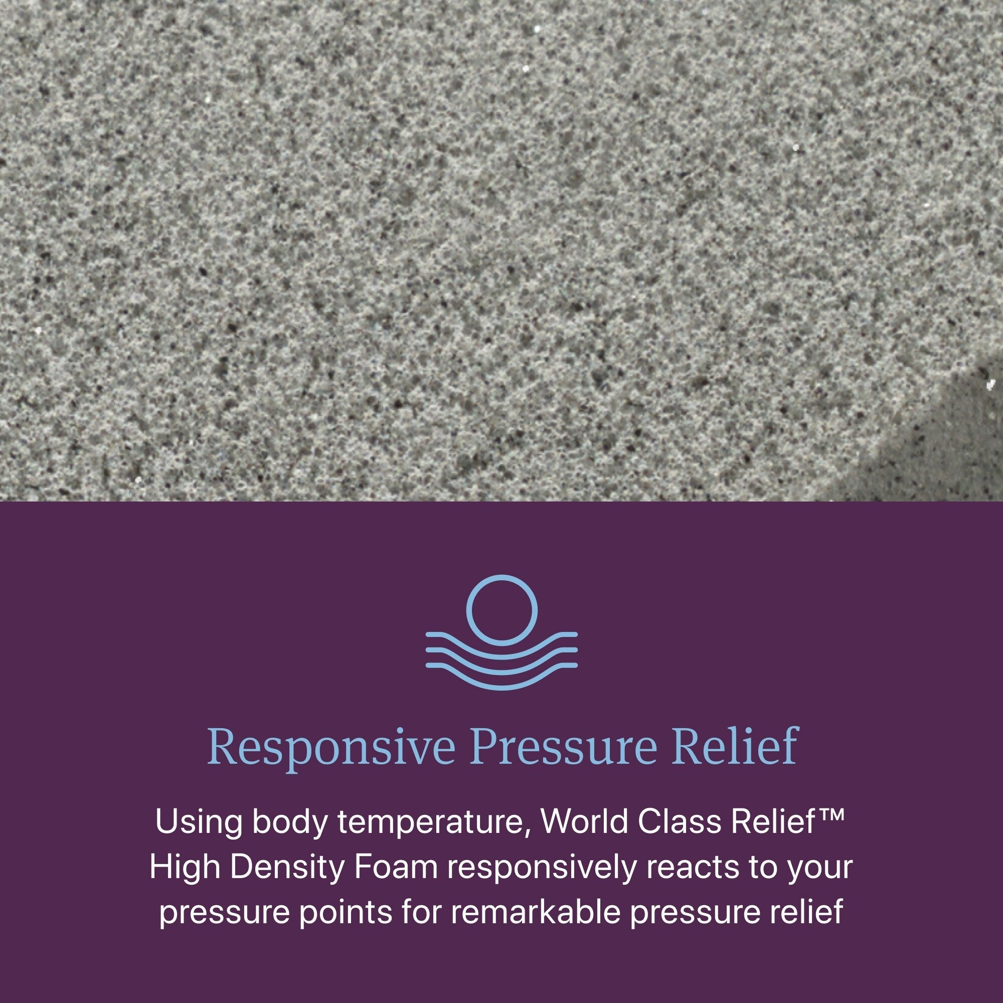 Matelas hybride moelleux Beautyrest World Class Level Four - Bleu foncé