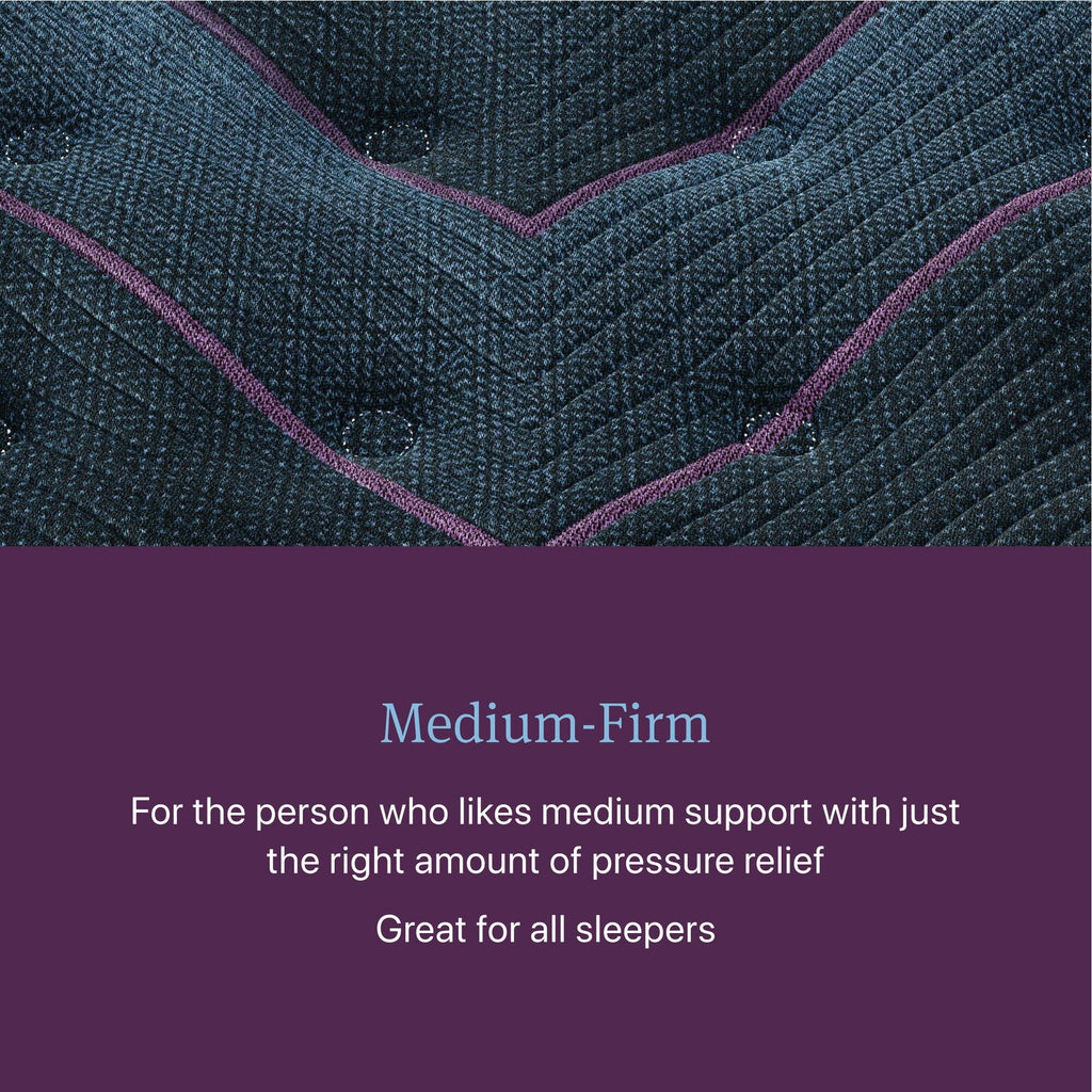 Matelas Beautyrest World Class niveau trois mi-ferme