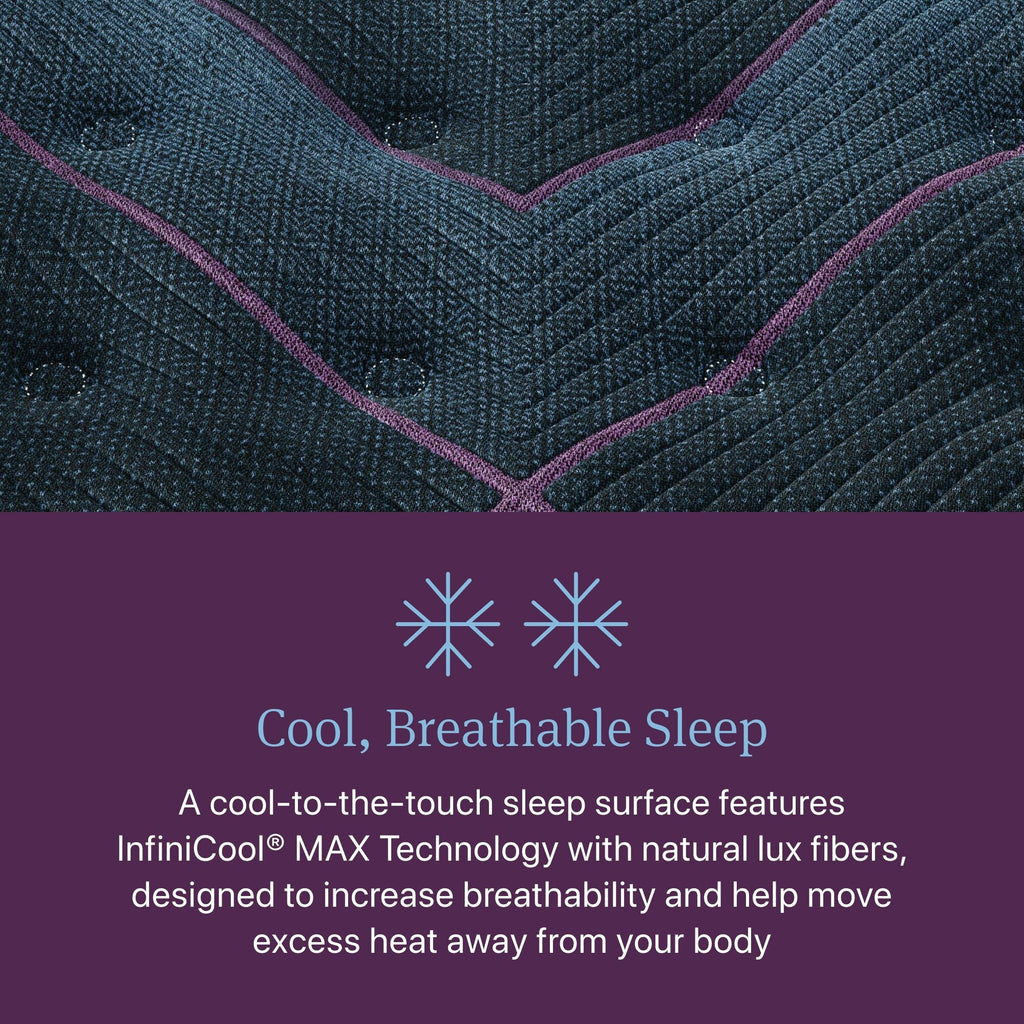 Matelas Beautyrest World Class niveau trois mi-ferme