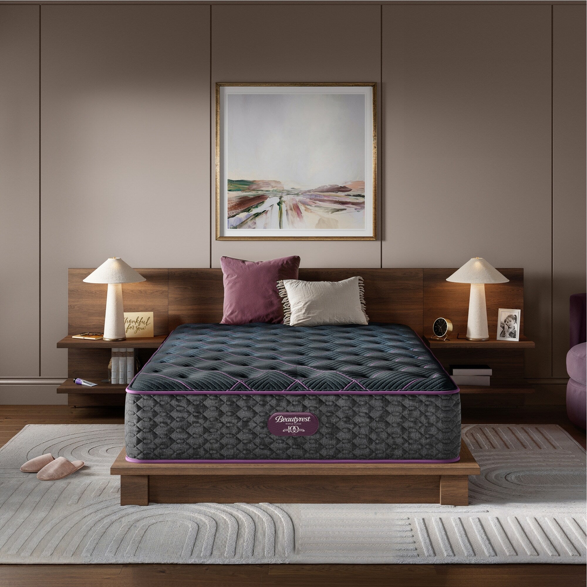 Matelas moelleux Beautyrest World Class niveau trois